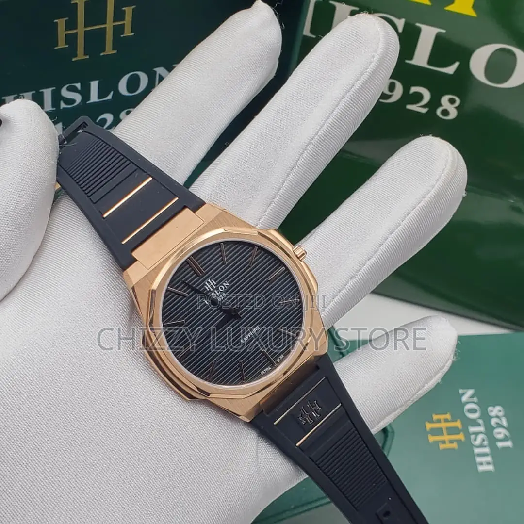 Hilson Quality Luxury Men Automatic Engine Wristwatch