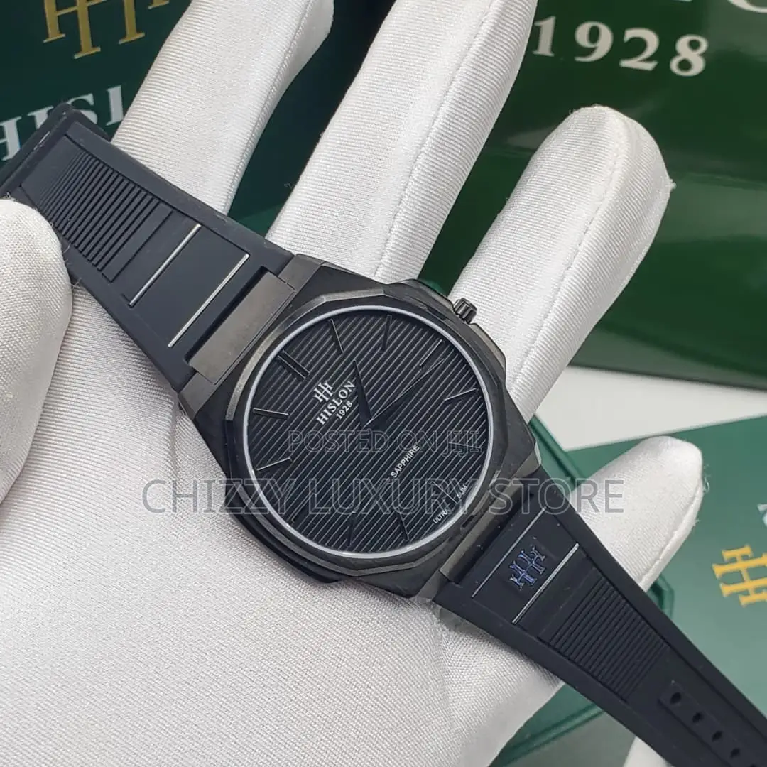 Hilson Quality Luxury Men Automatic Engine Wristwatch