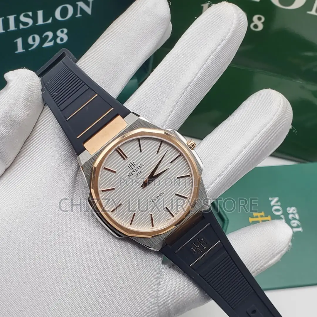 Hilson Quality Luxury Men Automatic Engine Wristwatch