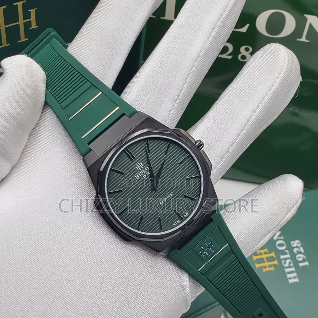 Hilson Quality Luxury Men Automatic Engine Wristwatch