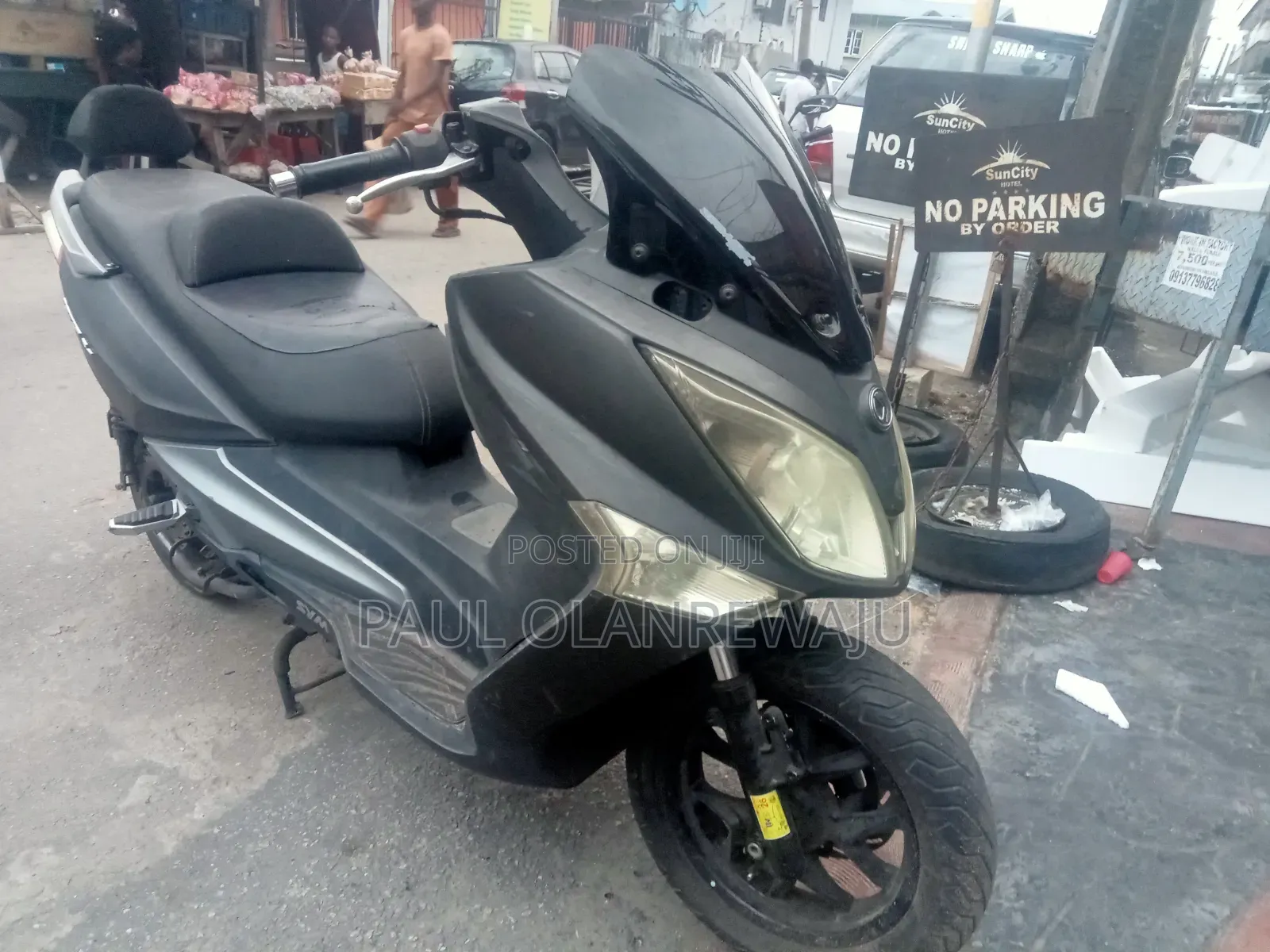 SYM Fnx 125 2016 Gray
