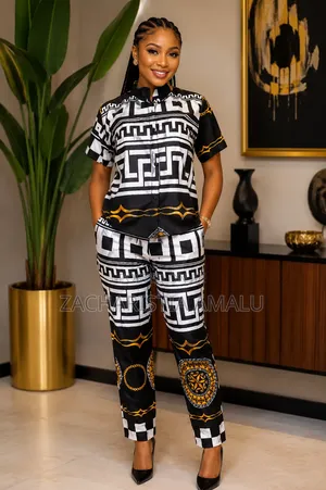 A Vintage Unisex Top and Trouser and Lacra Jumpsuit