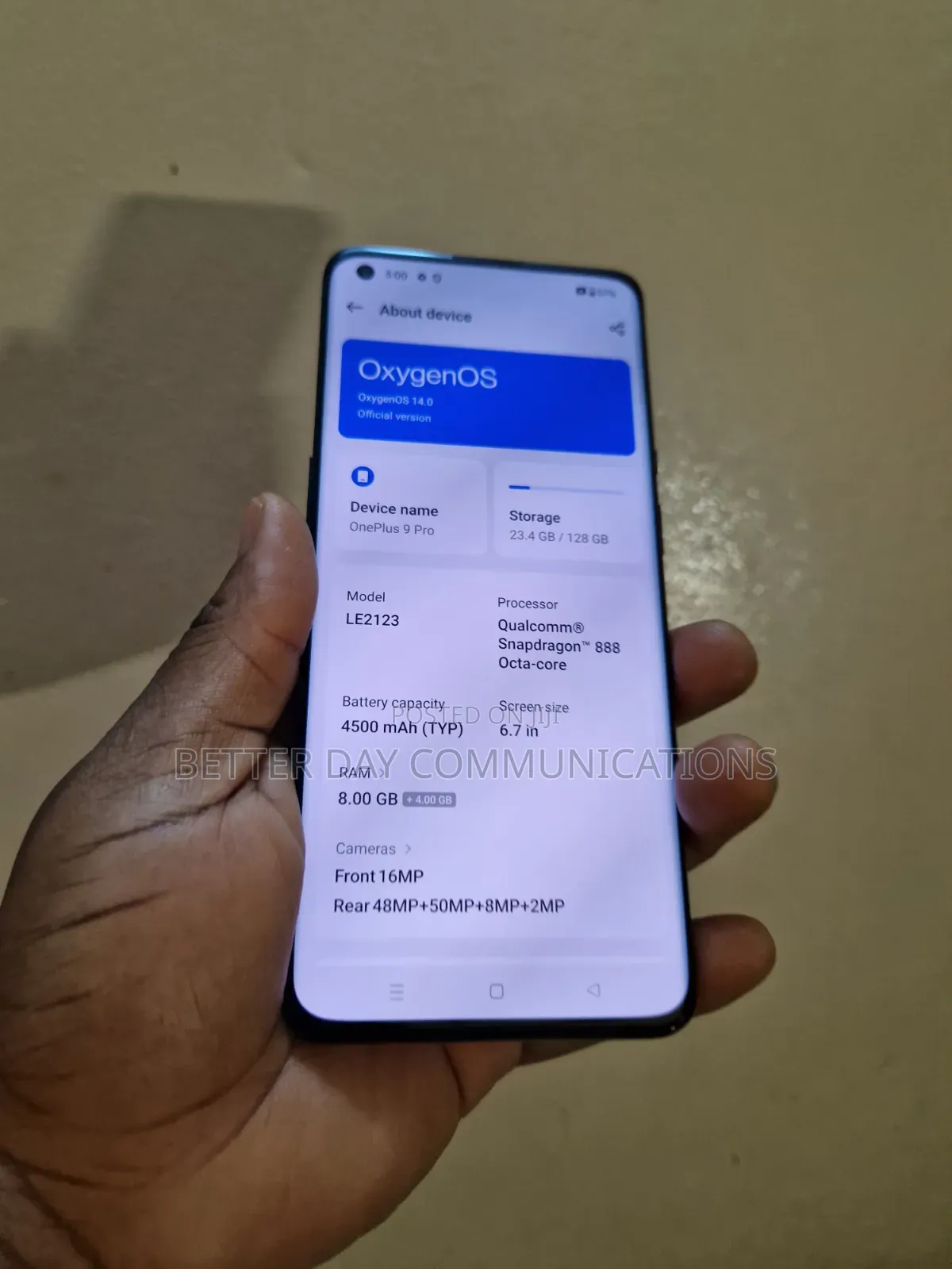 OnePlus 9 Pro 128 GB Black