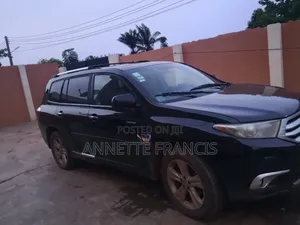 Toyota Highlander Limited 2012 Black