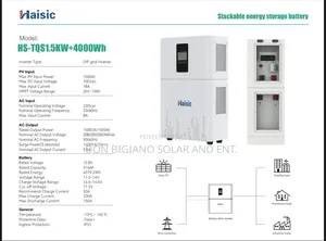 4kwh Haisic All in One Solar Generator