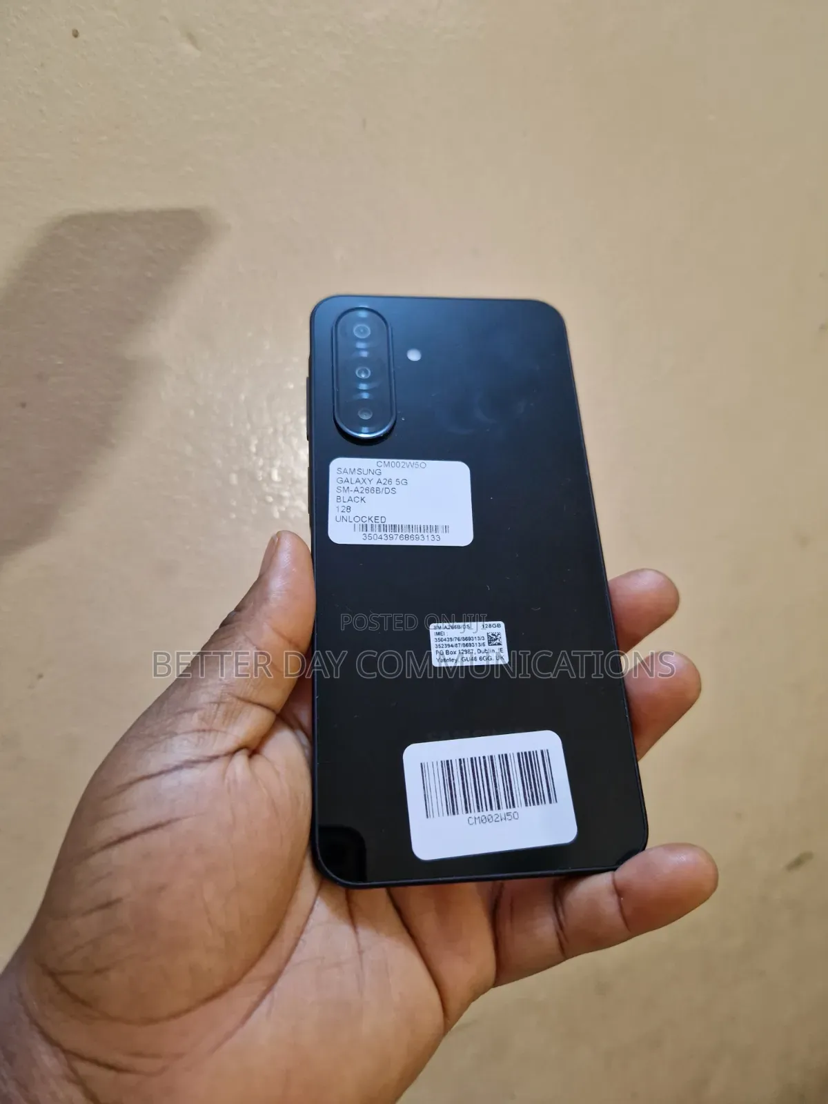 Samsung Galaxy A26 128 GB Black