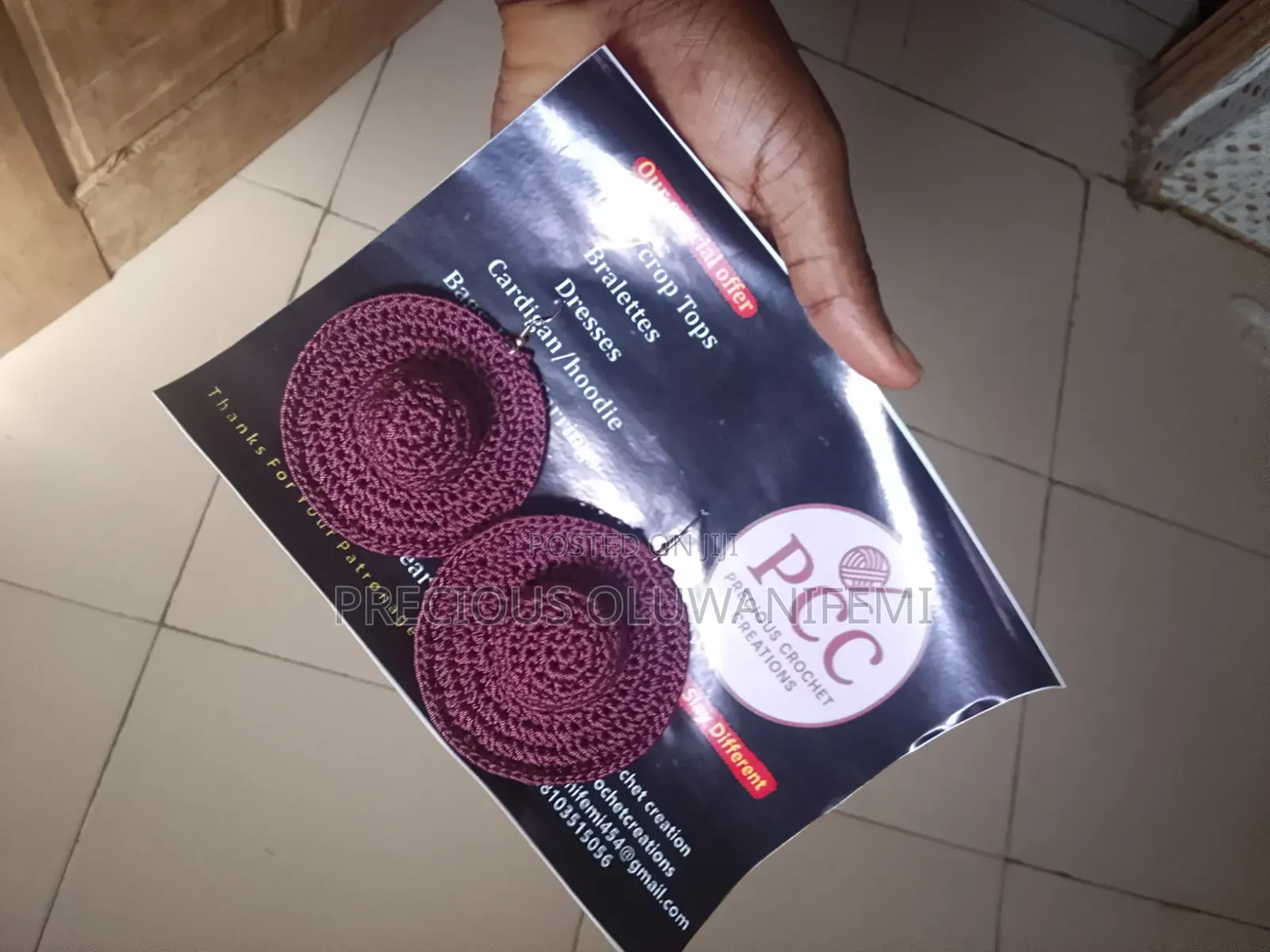 Handmade Crochet Earrings