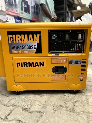 Firman 12kva Generator for Heavy Duty Use