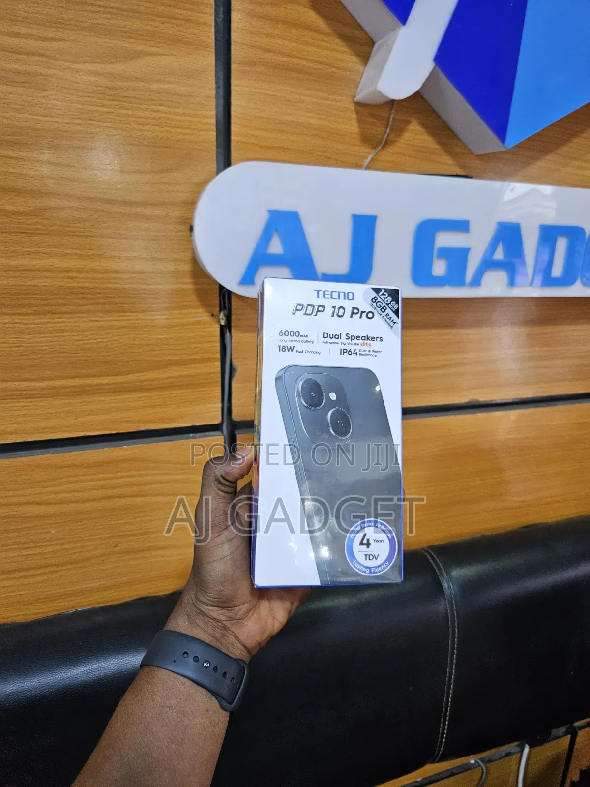 Tecno Pop 10 Pro 128 GB Black