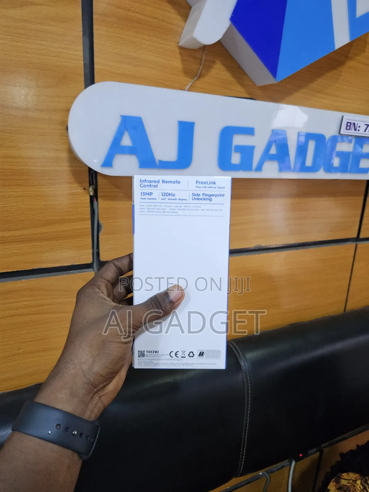 Tecno Pop 10 Pro 128 GB Black