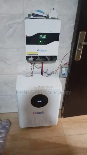 9kwh Haisic Lithium, 6kva Inverter, 6pics of 450w Panels