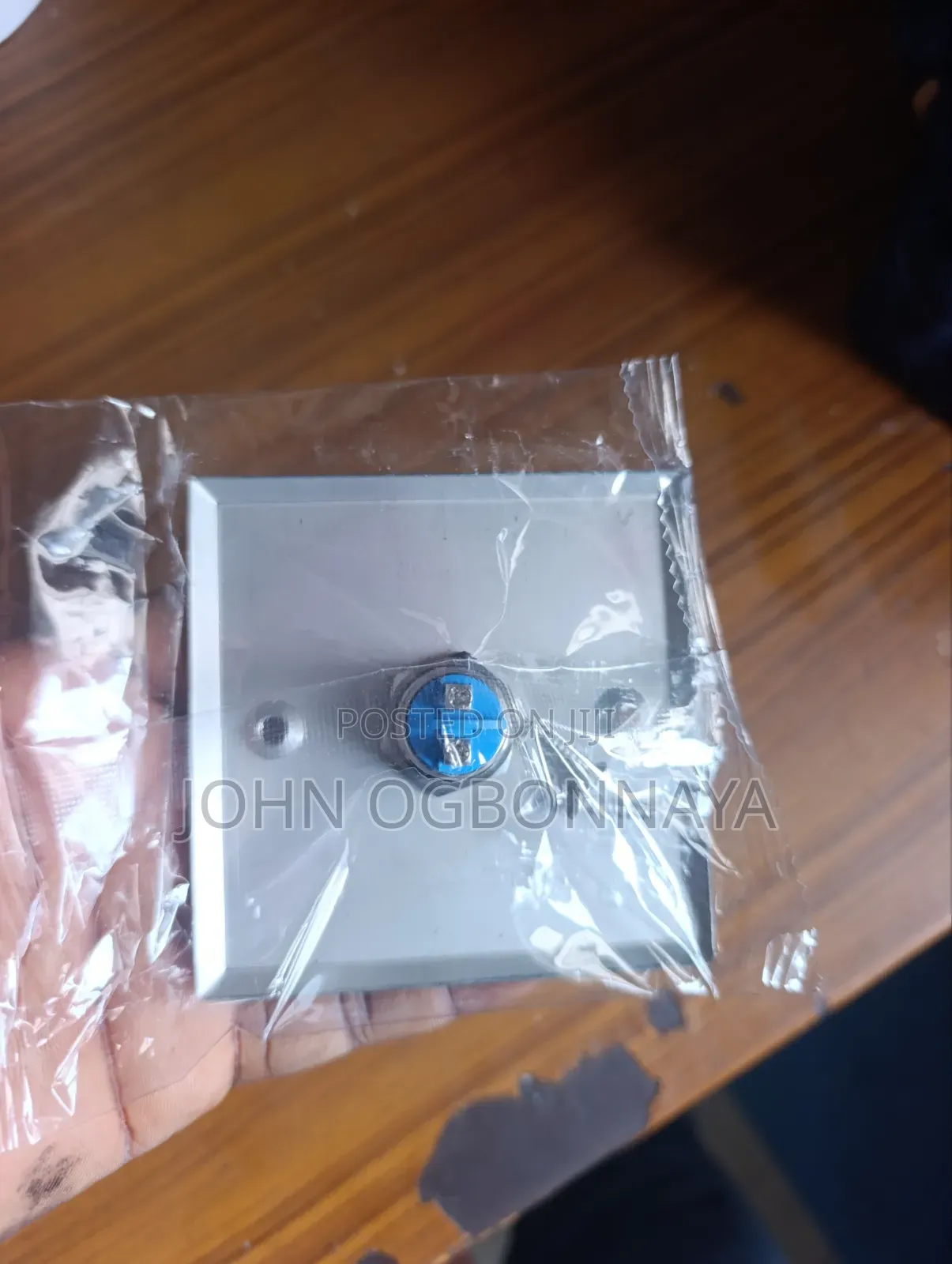 Stainless Steel Exit Button