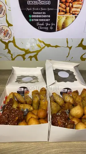 Fresh Small Chops Catering Services in Port Harcourt