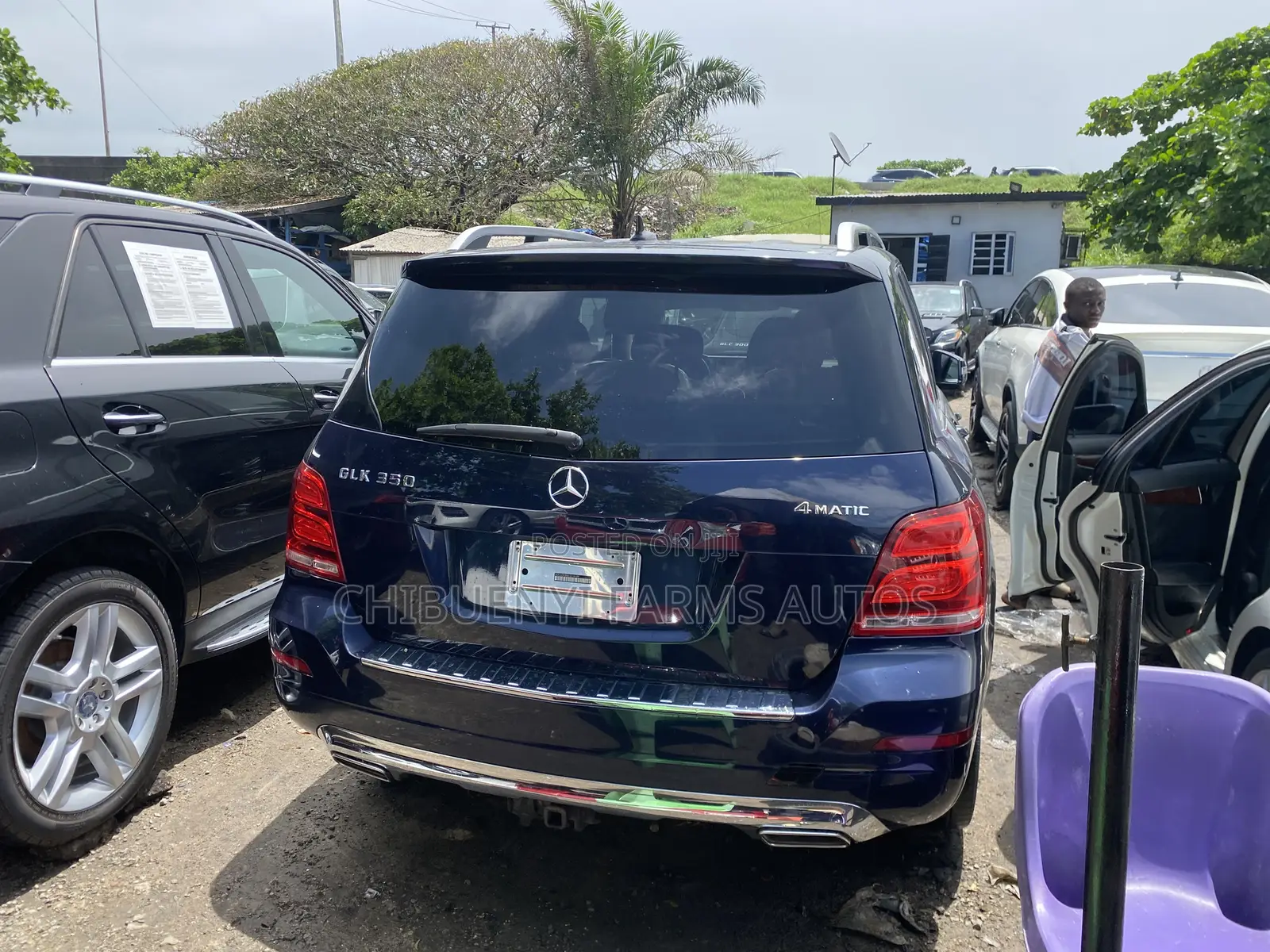 Mercedes-Benz GLK-Class 2015 Blue