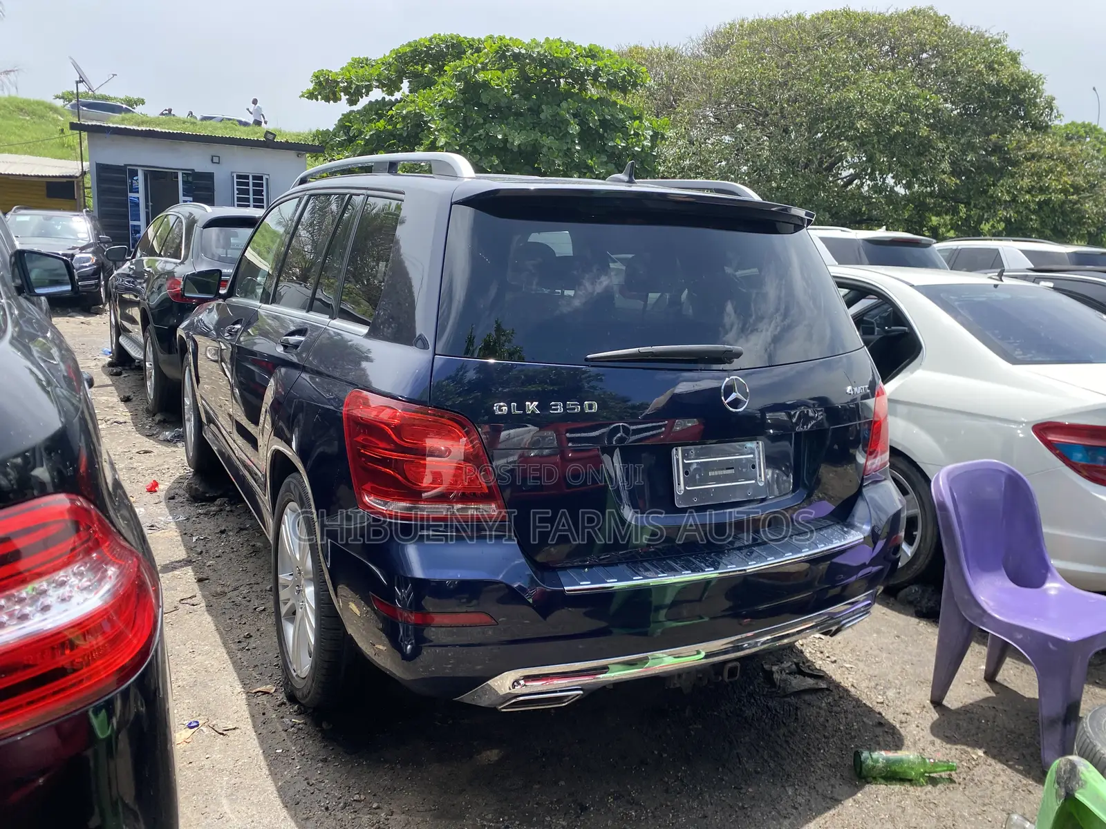 Mercedes-Benz GLK-Class 2015 Blue
