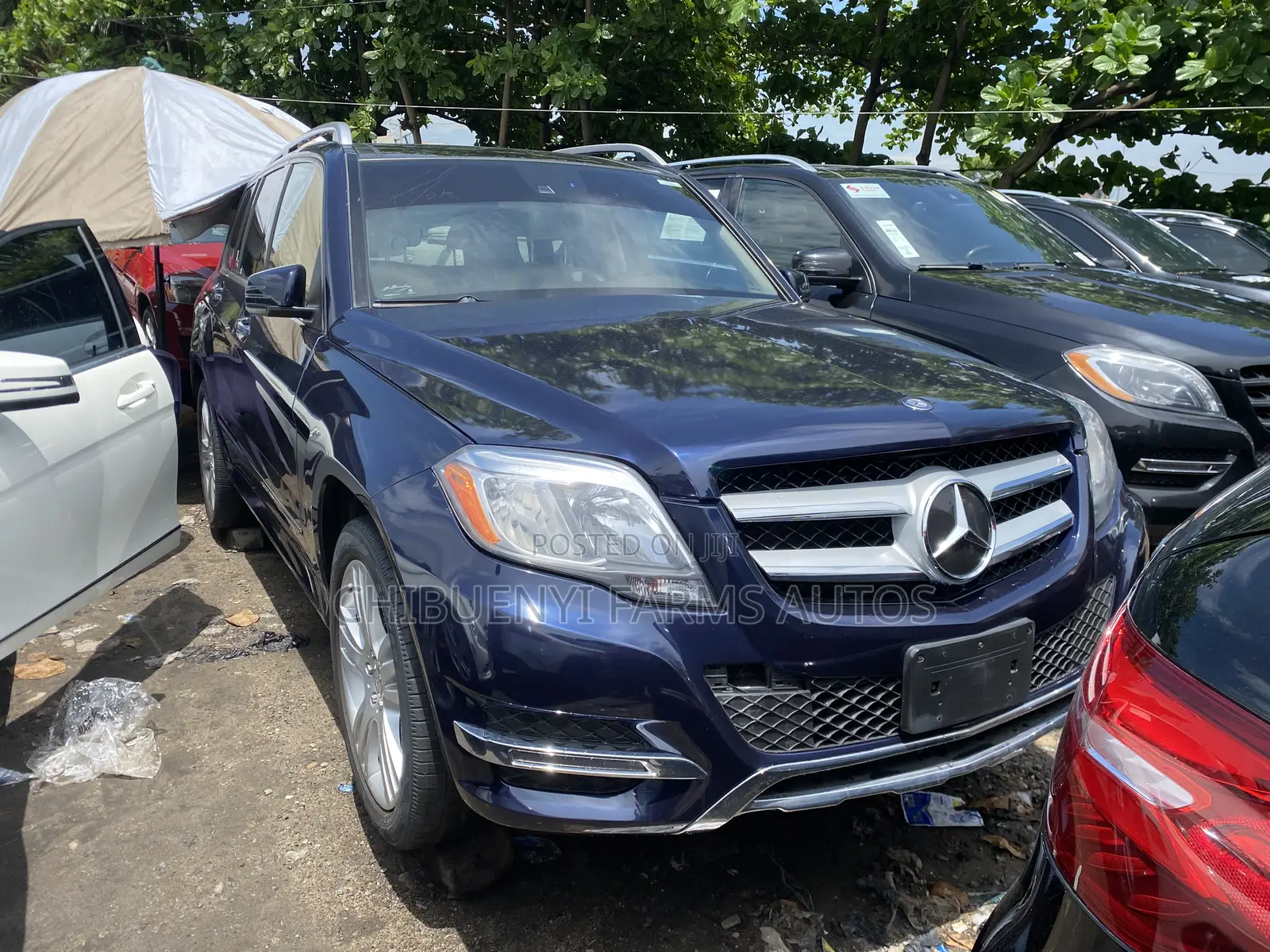 Mercedes-Benz GLK-Class 2015 Blue