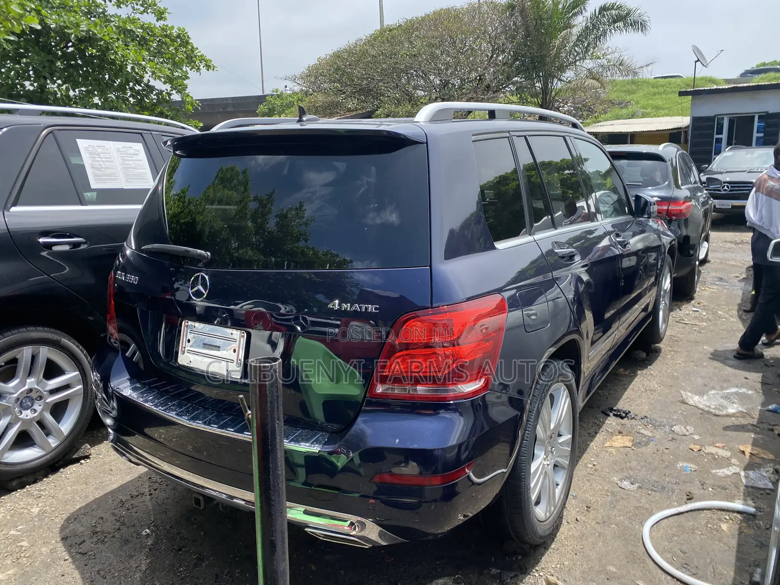 Mercedes-Benz GLK-Class 2015 Blue