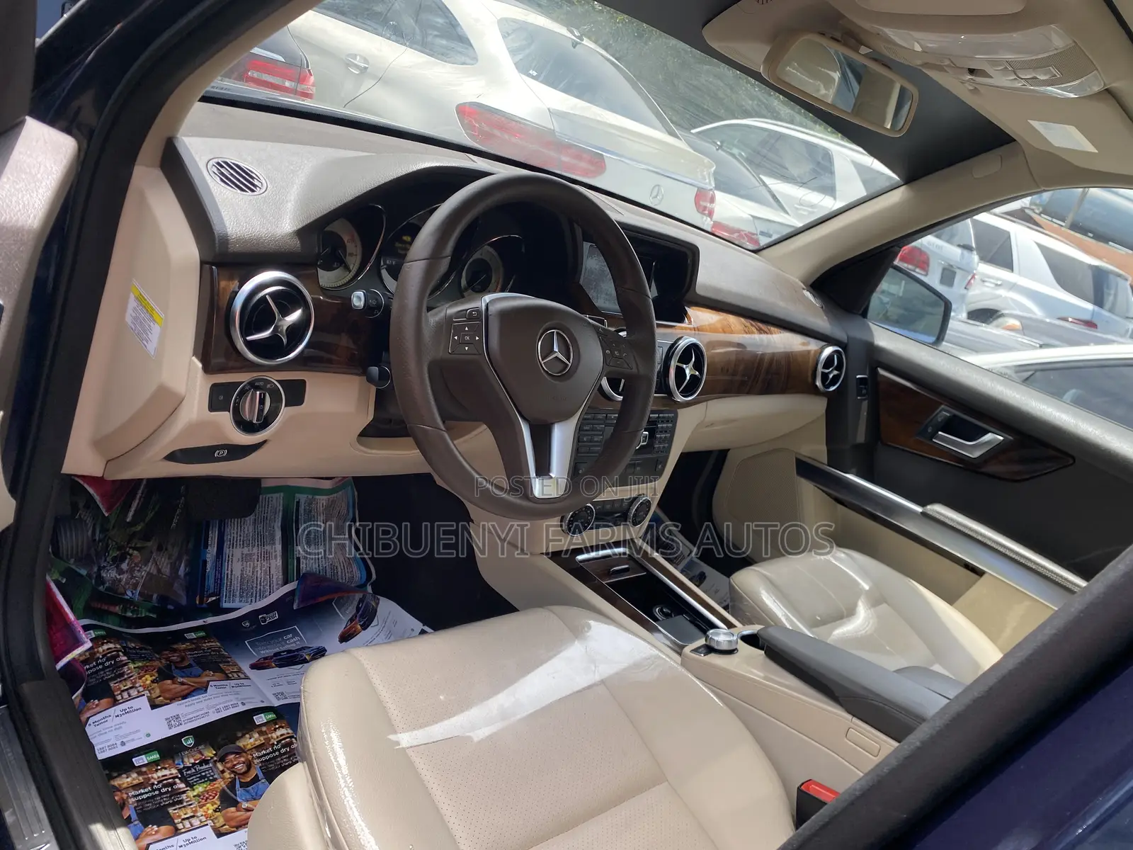 Mercedes-Benz GLK-Class 2015 Blue