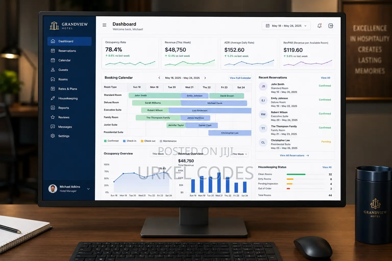 Hotel Booking Website — Online Reservation Room Management