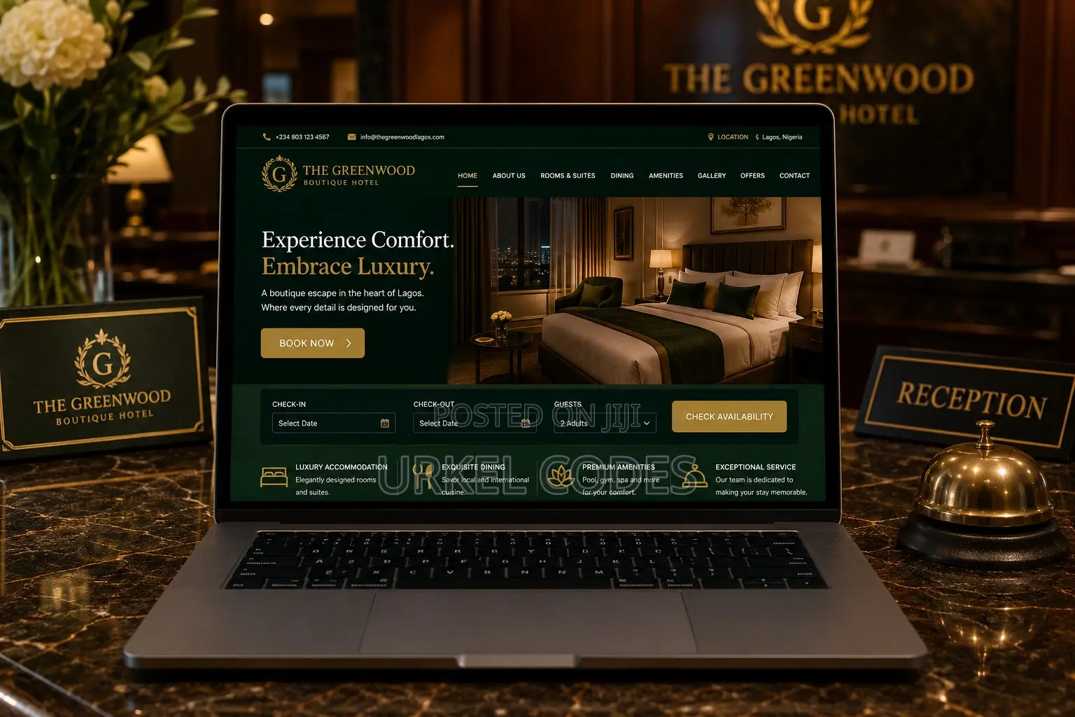 Hotel Booking Website — Online Reservation Room Management