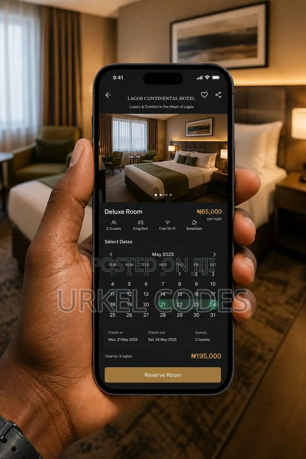 Hotel Booking Website — Online Reservation Room Management