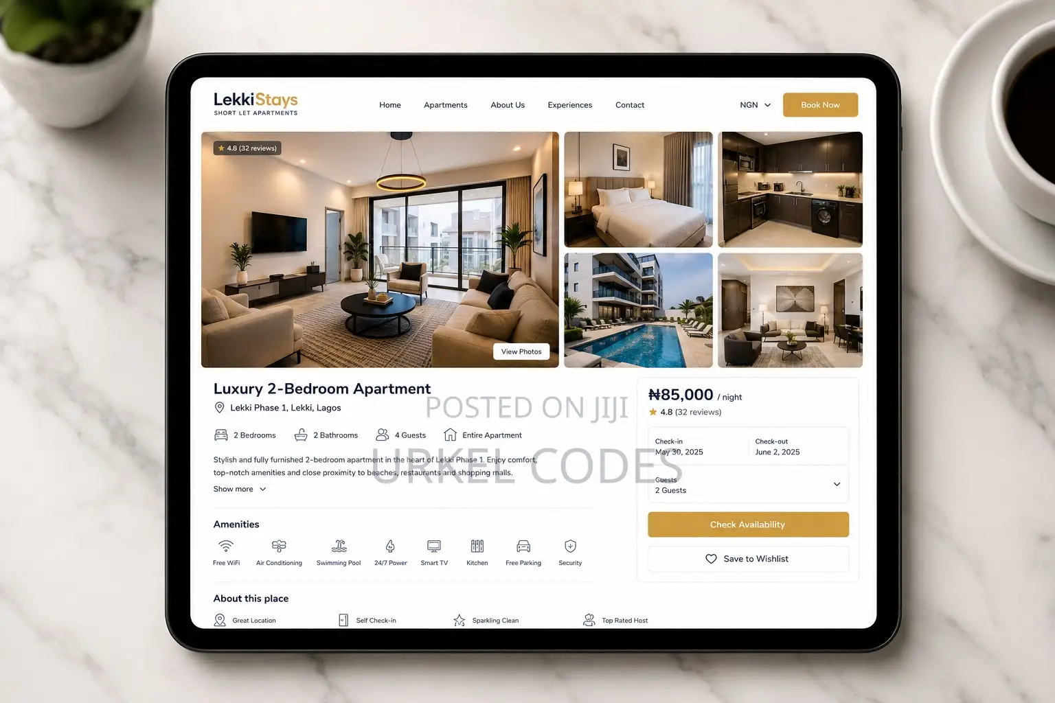 Hotel Booking Website — Online Reservation Room Management