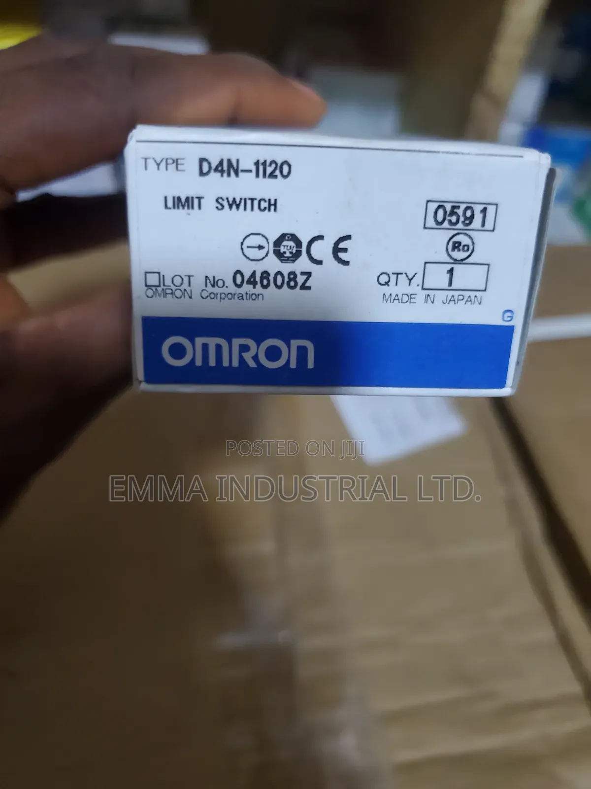 Omron Limit Switch D4n-1120