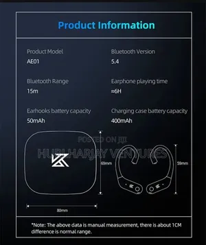Kz Ae01 Wireless Ear Hook Module