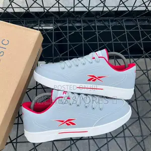 Reebok CVC Slice 'Grey Red X Blue Accents ' Sneakers