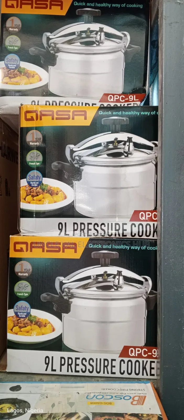 Qasa 9l Pressure Pot/Cooker