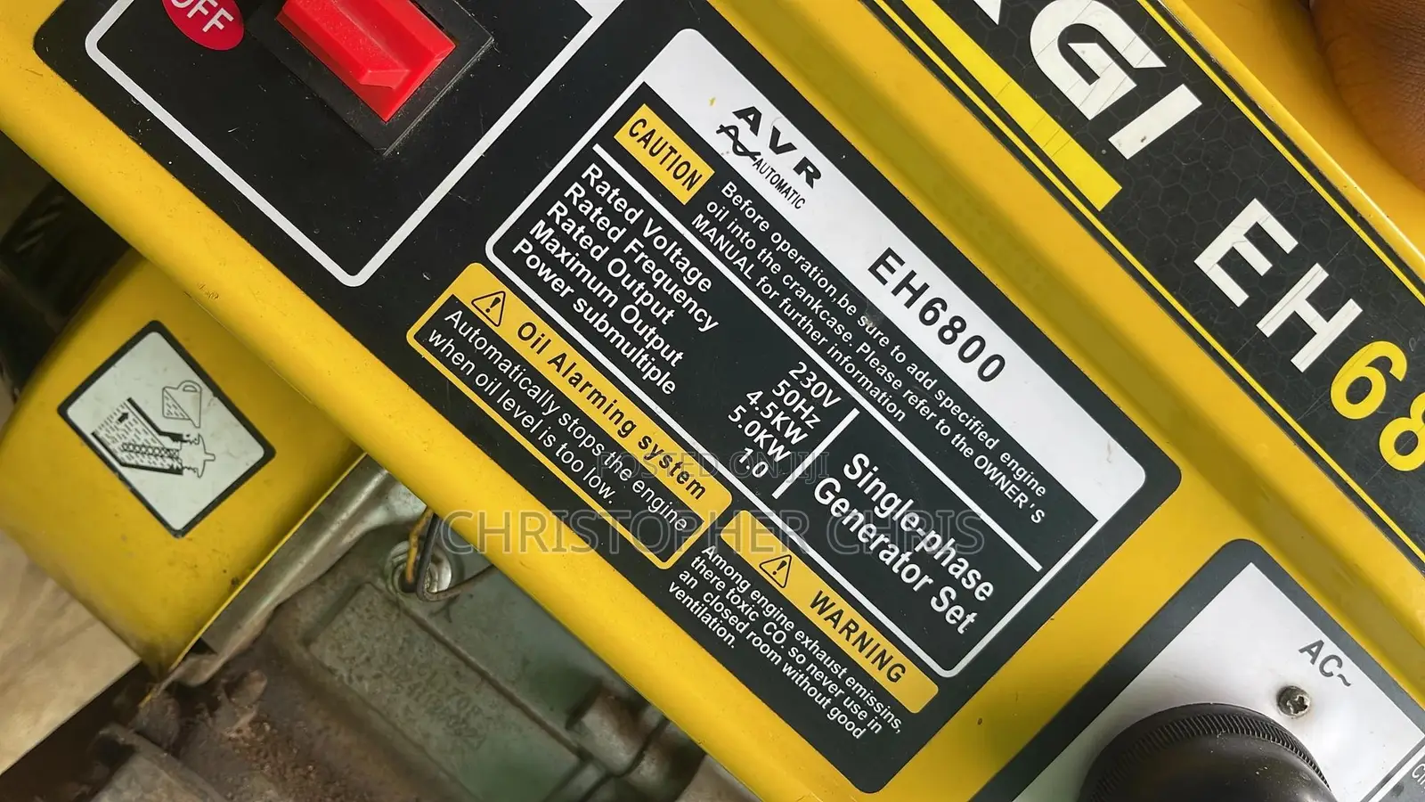 4.5kva Energi Generator