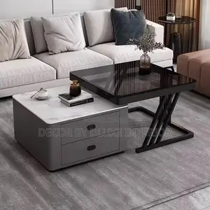 Modern Luxury Folding Glass Center Table