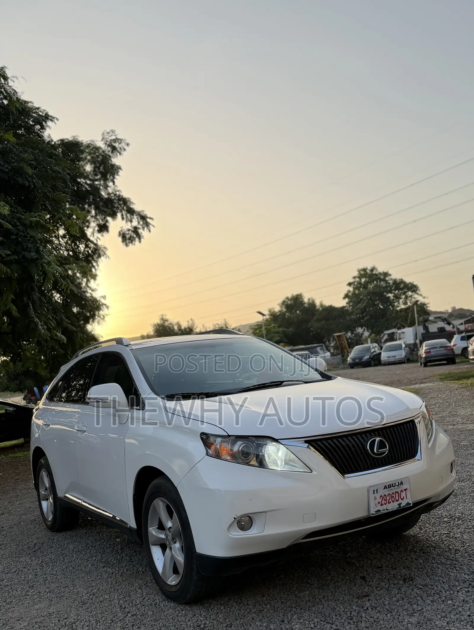 Lexus RX 350 2011 White