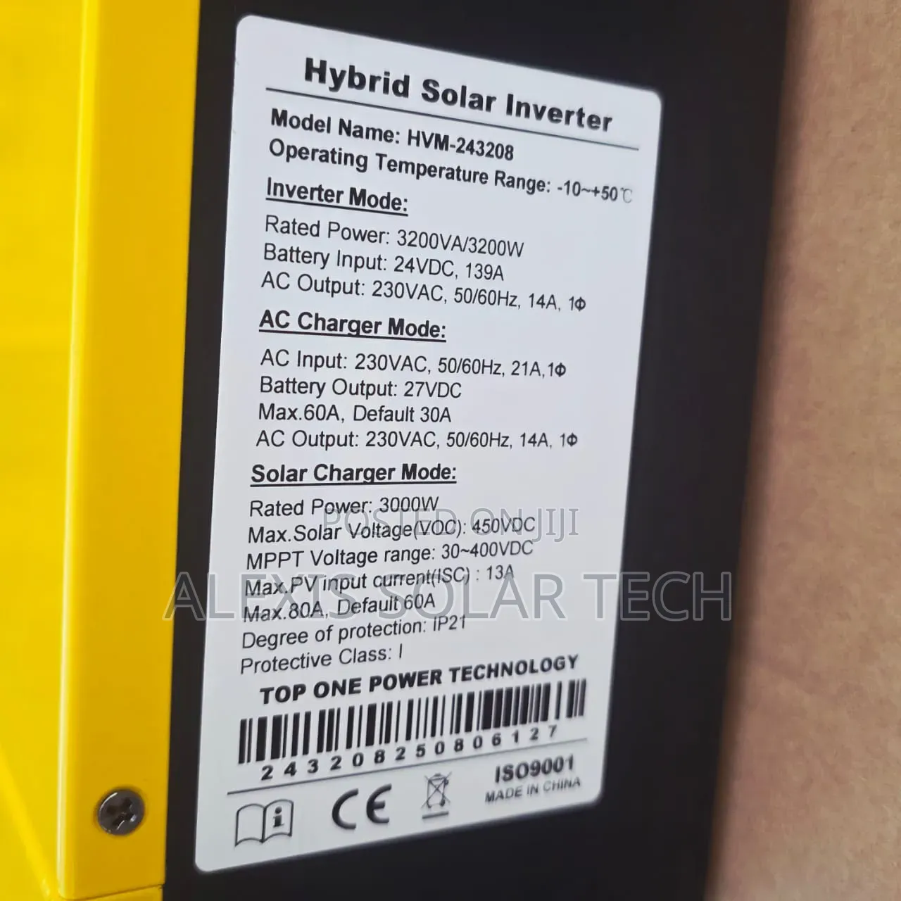 One Inverter 3.2kva 24v