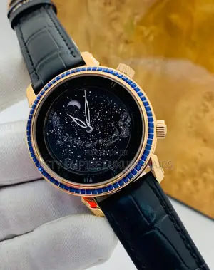 High Quality Luxury Patek Philippe Leather Wristwatch