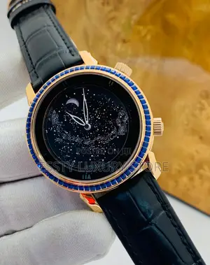 High Quality Luxury Patek Philippe Leather Wristwatch