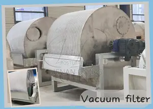 Vacuum Filter for Potato Starch Extraction Line Starch Dewatering