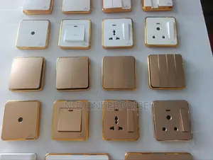 2gang Luxury Switch Gold
