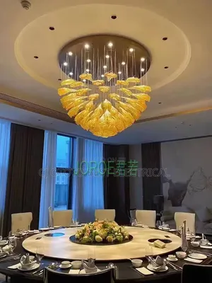 Glass Crystal Luxury Living Room Sitting Room Light , Gold Silver