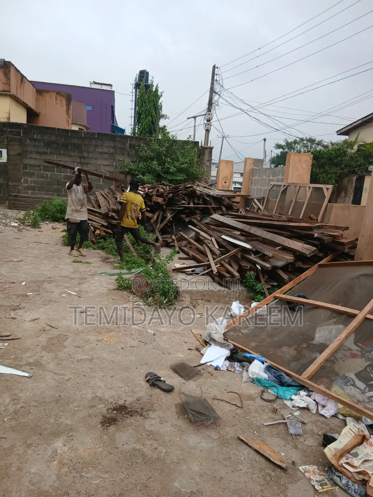 Standard Half Plot of Table Land in Serene Environment Off Ogunnsi Rd