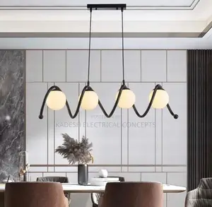 Nordic Creative Design Led Pendant Light Minimalist Design Restaurant