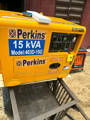 Perkins 15kva Silent Diesel Generator – Maximum Power, Minimum Noise