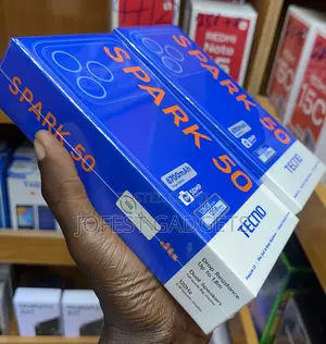 New Tecno Spark 50 128 GB Black