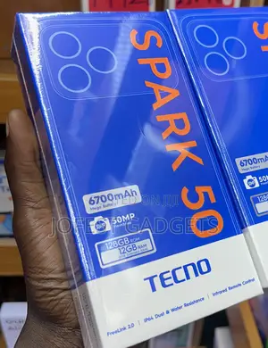 New Tecno Spark 50 128 GB Black