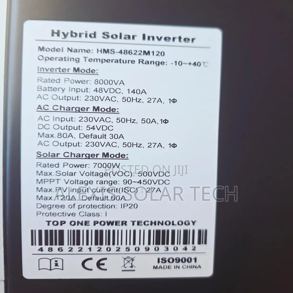 8kva 48v One Solar Hybrid Inverter