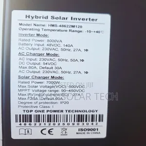 8kva 48v One Solar Hybrid Inverter