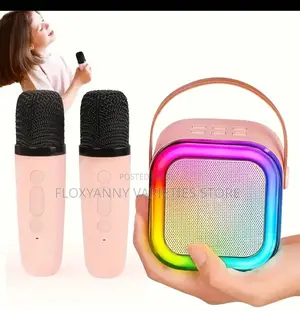 Original Karaoke Double Mic With Bluetooth Speaker