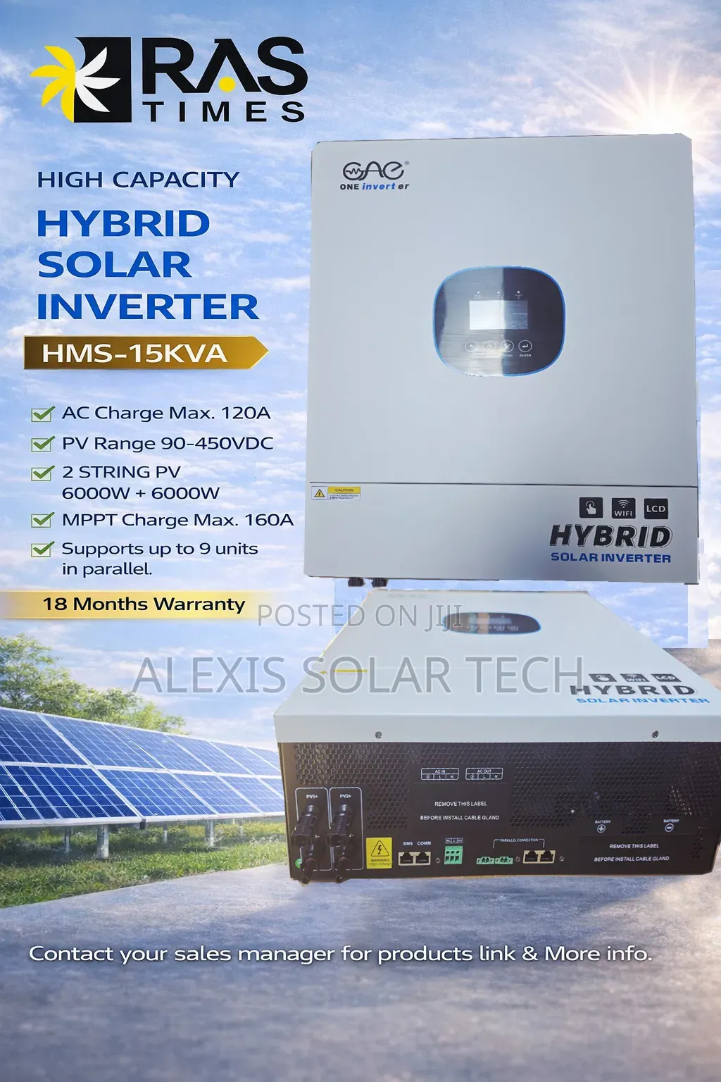 15kva 48v One Solar Hybrid Inverter