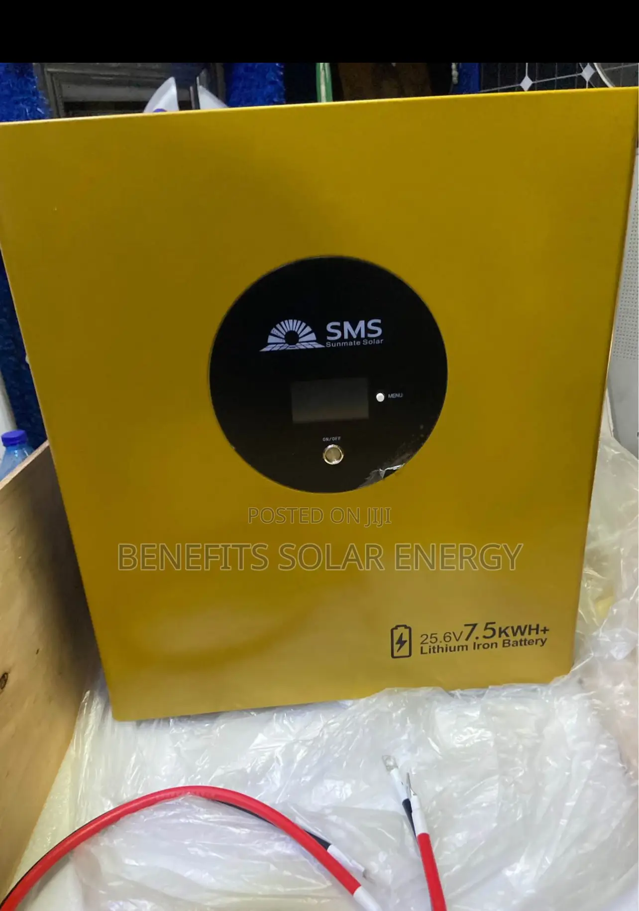 7.6kwh 24v SMS Lithium Battery
