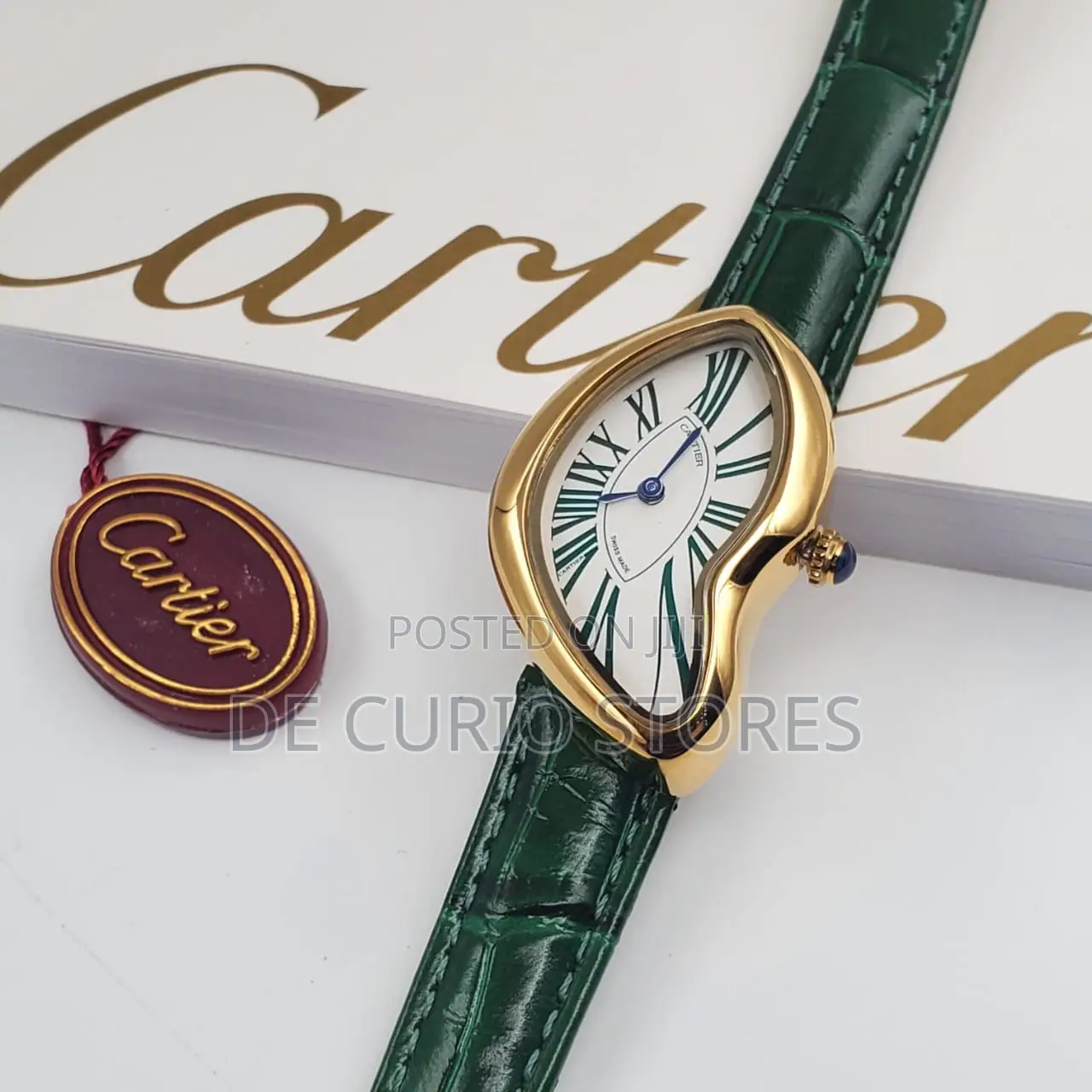 Cartier Female Watch Leather Strap